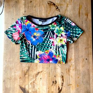 Floral Crop top